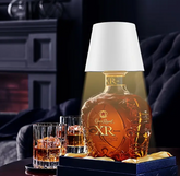 Versatile LED Wine Bottle Lamp - Touch Control, 3-Color Dimmable Lighting with Rechargeable 1200mAh Battery, Perfect for Living Room, Bedroom & More